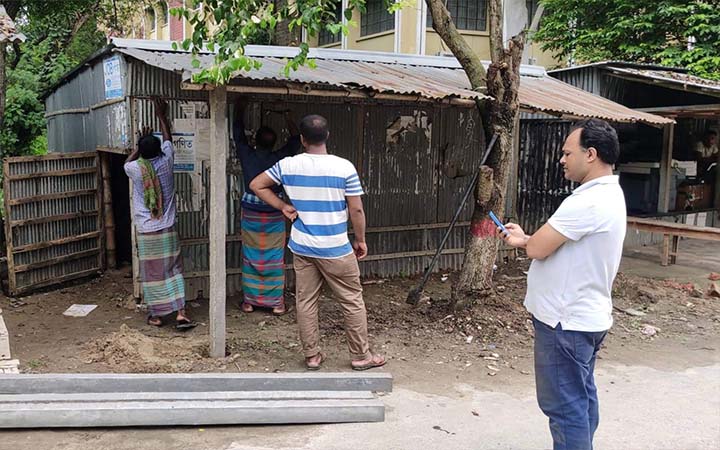ইবিতে অনুমোদন ছাড়াই খুলল সিলগালা দোকান